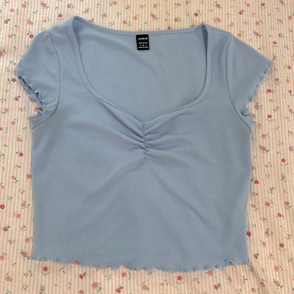 SHEIN Small Blue Top